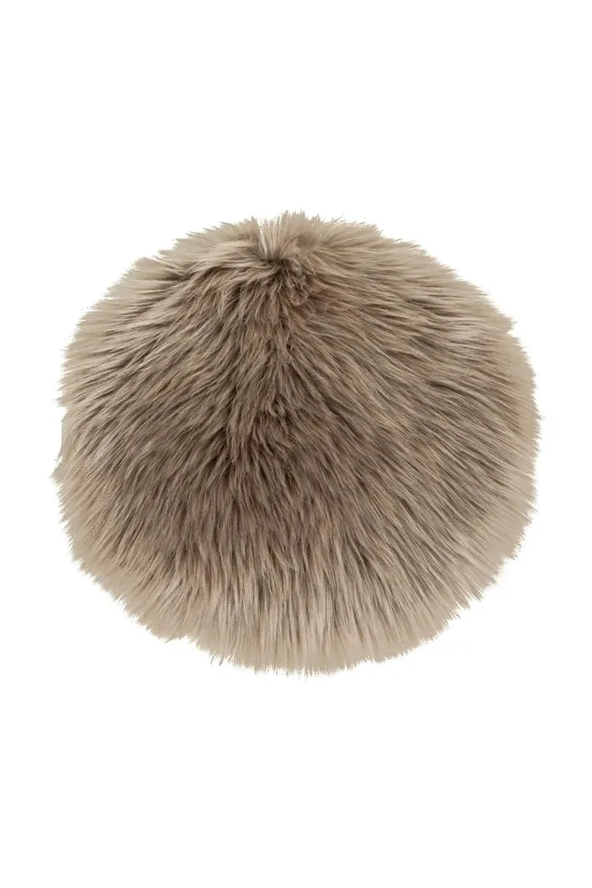Декоративная подушка House Nordic na krzeslo Lambskin Seat Artificial, коричневый