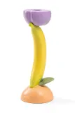 Подсвечник Seletti Vitamin Banana, пластик, 26 см, разноцветный — фото 2