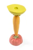 Подсвечник Seletti Vitamin Cucumber, пластик, 26,5 см, разноцветный — фото 2
