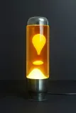 Настольная лампа Balvi Lava Capsule, стекло, LED, выс. 12,3 см, оранжевый — фото 2