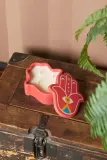 Декоративная свеча Balvi Lucky Hand, соевый воск, розовый — фото 5