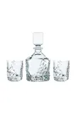 Кувшин Nachtmann, whisky ze szklankami Sculpture Whisky / 3-pack, 750 мл, хрустальное стекло — фото 1