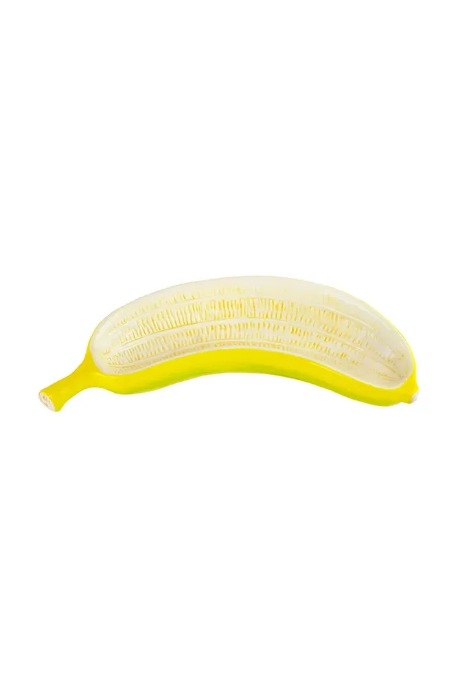 Салатник Donkey Banana Romance, керамика, разноцветный