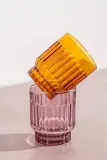 Набор стаканов Salt&pepper, Tone, 4 шт, 300 мл, стекло, жёлтый — фото 4