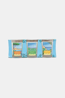 Ароматическая свеча Aqui D'aia zestaw wiec Candles x C te 3 x, соевый воск, разноцветный