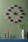 Настенные часы Karlsson DIY Cubic kolor, фиолетовый — фото 4
