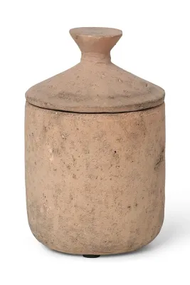 Ароматическая свеча Ferm Living Ura Pale Sienna, соевый воск, бежевый