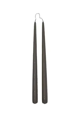Декоративная свеча Oyoy zestaw wiec Fukai Candles L 2-pack, воск, коричневый