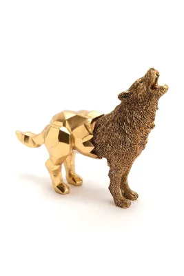 Фигурка декоративная home & lifestyle figurka dekoracyjna kolor, полирезин, 20 см, жёлтый
