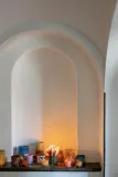 Подсвечник Byon Calore, стекло, 15 см, разноцветный — фото 3