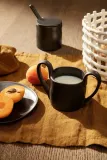 Кружка Ferm Living Flow Kids Mug, каменная керамика, 190 мл, чёрный — фото 2