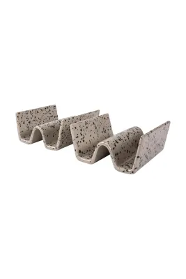 Поднос Sagaform podstawka taco Ditte 2-pack, 11,5 5,5 см, бежевый