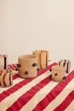 Подсвечник Byon Arlo, стекло, 10 см, бежевый — фото 2
