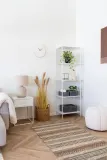 Настенные часы House Nordic Vienna kolor, бетон, 33 см, белый — фото 5