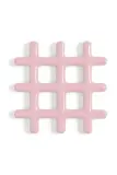 Подставка под горячее &K Amsterdam grid pink, керамика, 19 19 см, розовый — фото 1