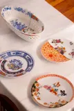 Тарелка десертная Seletti Hybrid Zemrude, фарфор, 15 см, разноцветная — фото 4