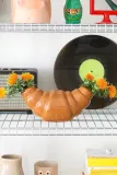 Ваза Fluid Market Croissant 0, керамика, 25 см, разноцветный — фото 3