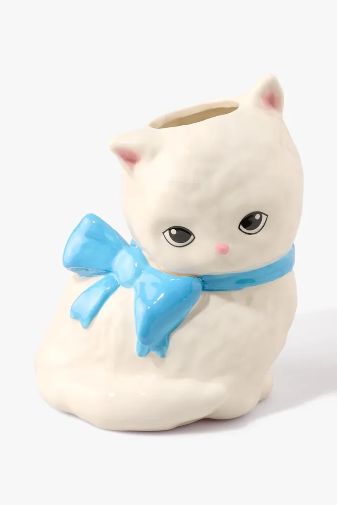 Ваза Fluid Market Cat 0, керамика, 22 см, разноцветный