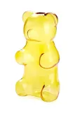 Ваза Balvi Yummy Bear, стекло, 24 см, жёлтый — фото 3