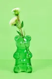 Ваза Balvi Yummy Bear, стекло, 24 см, зелёный — фото 6