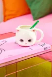 Кружка Fluid Market Cat, керамика, 330 мл, разноцветный — фото 4
