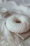 Декоративная свеча Temida dekoracyjna Circle, соевый воск, бежевый — фото 1