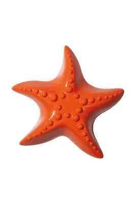 Открывалка Doiy Ocean Dreams, Starfish, нержавеющая сталь, 10,6 6,8 см, оранжевый
