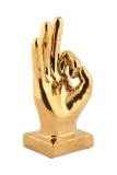 Фигурка декоративная Present Time Perfecto kolor, 21 см, жёлтый — фото 1
