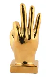Фигурка декоративная Present Time Perfecto kolor, 21 см, жёлтый — фото 3