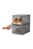 Набор коробок для хранения Joseph Joseph butow Shoe Storage Box 2-pack, серый — фото 3