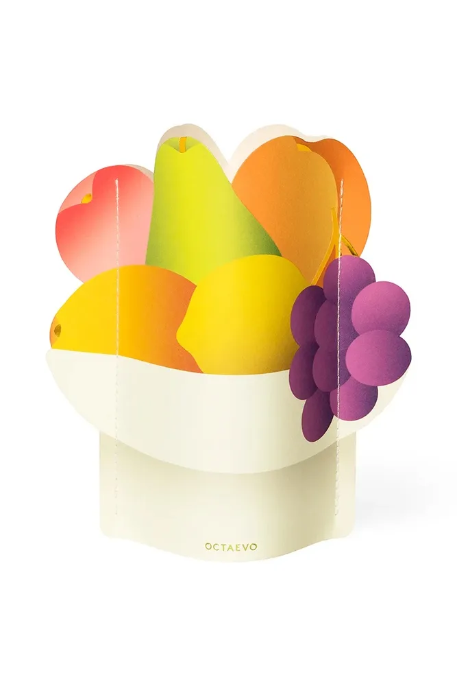 Ваза Octaevo Fruit Mini 0, металл, 17 см
