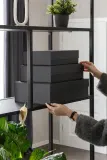 Набор коробок для хранения Bigso Box of Sweden 3-pack, серый — фото 5