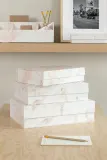 Набор коробок для хранения Bigso Box of Sweden 3-pack, бежевый — фото 6
