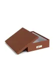 Коробка для хранения Bigso Box of Sweden A4, коричневый — фото 2