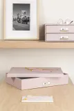 Коробка для хранения Bigso Box of Sweden A3, розовый — фото 5