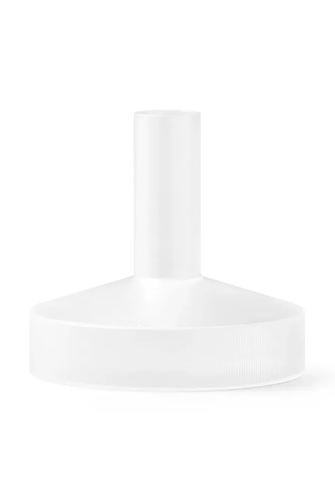 Кувшин Ferm Living, wina Ripple, 1100 мл, стекло, белый
