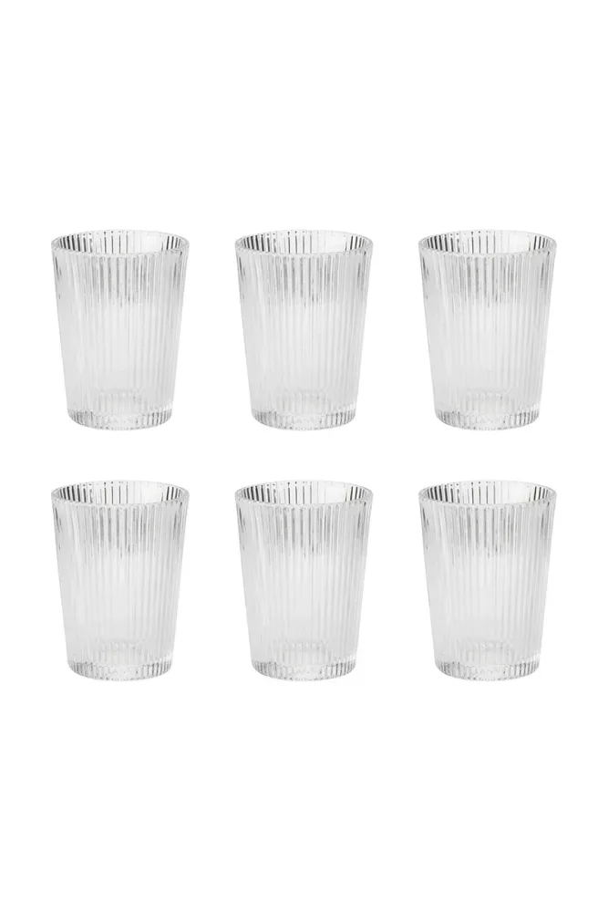 Набор стаканов Stelton, Pilastro, 6 шт, 150 мл, стекло