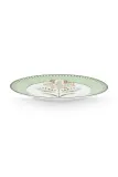 Тарелка десертная Pip Studio Plate Lily&Lotus Light, фарфор, 21,4 см, зелёная — фото 2