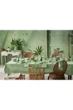 Тарелка десертная Pip Studio Plate Lily&Lotus, фарфор, 23 см, зелёная — фото 4