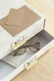 Коробка для хранения Bigso Box of Sweden, 33 25,5 14,5 см, бежевый — фото 5