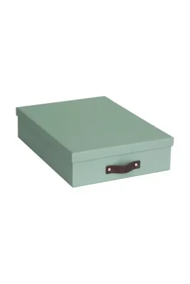Коробка для хранения Bigso Box of Sweden A4, 26 35 8,5 см, бирюзовый