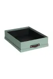 Коробка для хранения Bigso Box of Sweden A4, 26 35 8,5 см, бирюзовый — фото 2