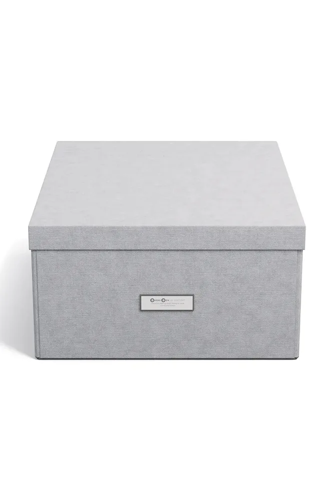 Коробка для хранения Bigso Box of Sweden XL, 34,5 18,5 45 см, серый
