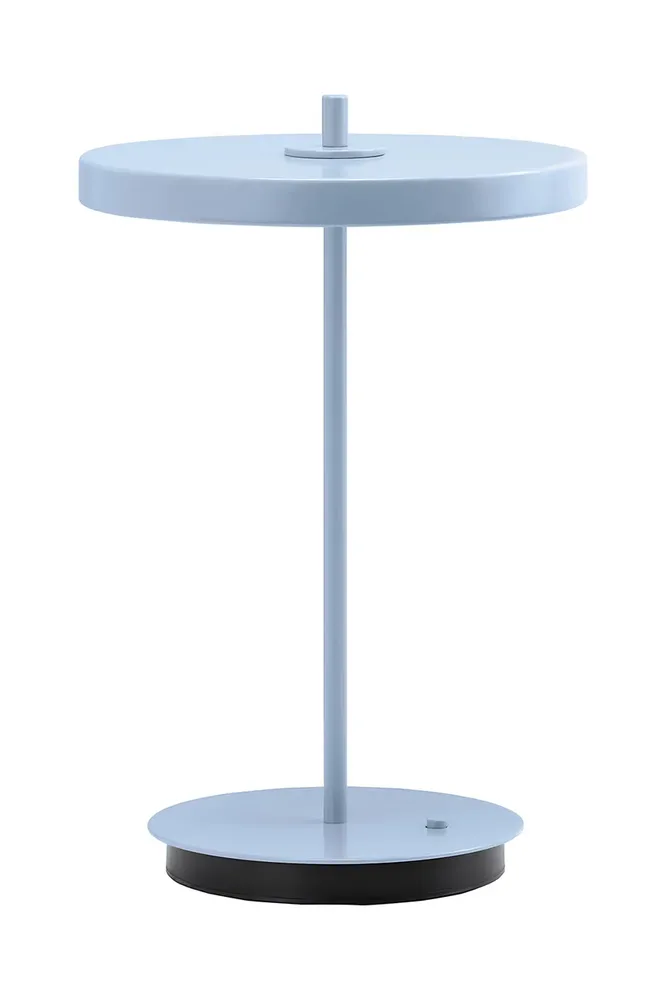 Настольная лампа Umage bezprzewodowa Asteria Move, текстиль, LED, выс. 30,6 см, синий