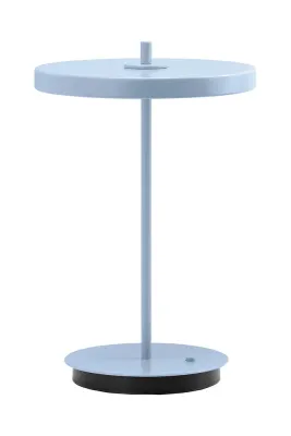 Настольная лампа Umage bezprzewodowa Asteria Move, текстиль, LED, выс. 30,6 см, синий