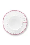 Чашка с блюдцем Pip Studio Jolie Dot, фарфор, 120 мл, разноцветный — фото 3