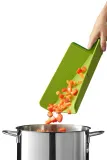 Разделочная доска Joseph Joseph Chop2Pot, 34,5 26,3 см, зелёный — фото 5