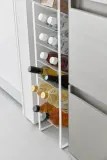 Кухонный держатель Yamazaki blatem Tower 8, дерево, 88,5 20 см, белый — фото 4