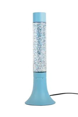 Настольная лампа Leitmotiv Astro Glitter, E14, выс. 13 см, синий