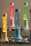 Настольная лампа Leitmotiv Astro Glitter, E14, выс. 13 см, синий — фото 3